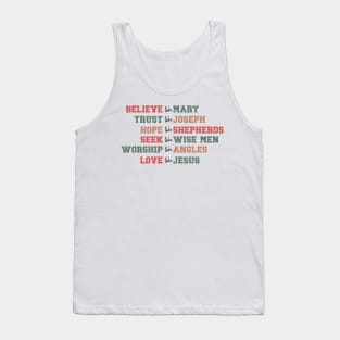 Christmas Jesus Quotes Tank Top